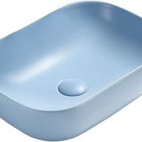 MEXEN - Rita umývadlo na dosku 45 x 32 cm, modrá mat 21084549