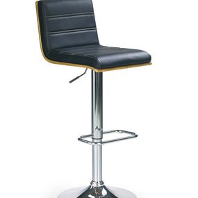 Barová stolička H-31 Orech + Čierna
