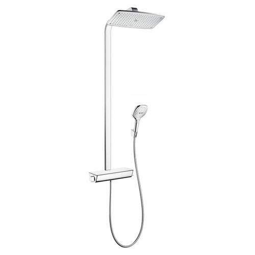 HansGrohe Raindance Select E - Sprchový set Showerpipe 360 s termostatom, EcoSmart 9 l/min, chróm 27286000