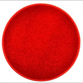 Eton červený koberec kulatý - 80 cm