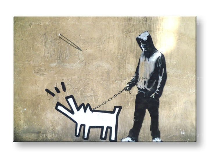 Obraz na plátne Street ART – Banksy