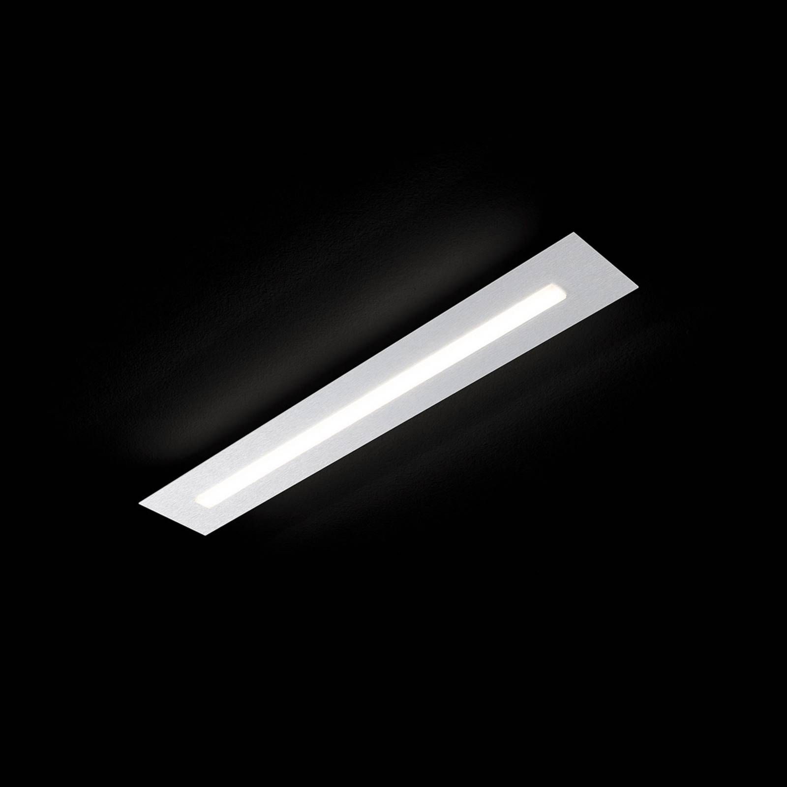GROSSMANN Fis stropné LED svietidlo 57 cm, Chodba, hliník, akryl, 6.4W, P: 57 cm, L: 9 cm, K: 4.4cm