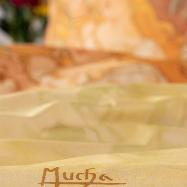 Posteľné obliečky Spring Alfons Mucha 140x200/70x90 cm