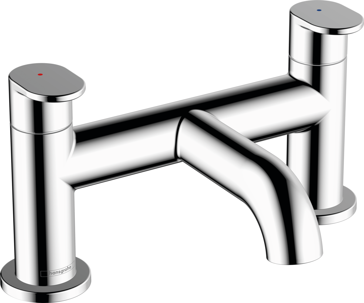 Hansgrohe Vernis Blend - 2-otvorová batéria na okraj vane, chróm 71442000