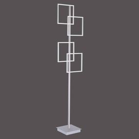 Paul Neuhaus Inigo stojaca LED lampa CCT, 4-pl., Obývacia izba / jedáleň, kov, 8W, P: 40 cm, L: 25 cm, K: 165cm