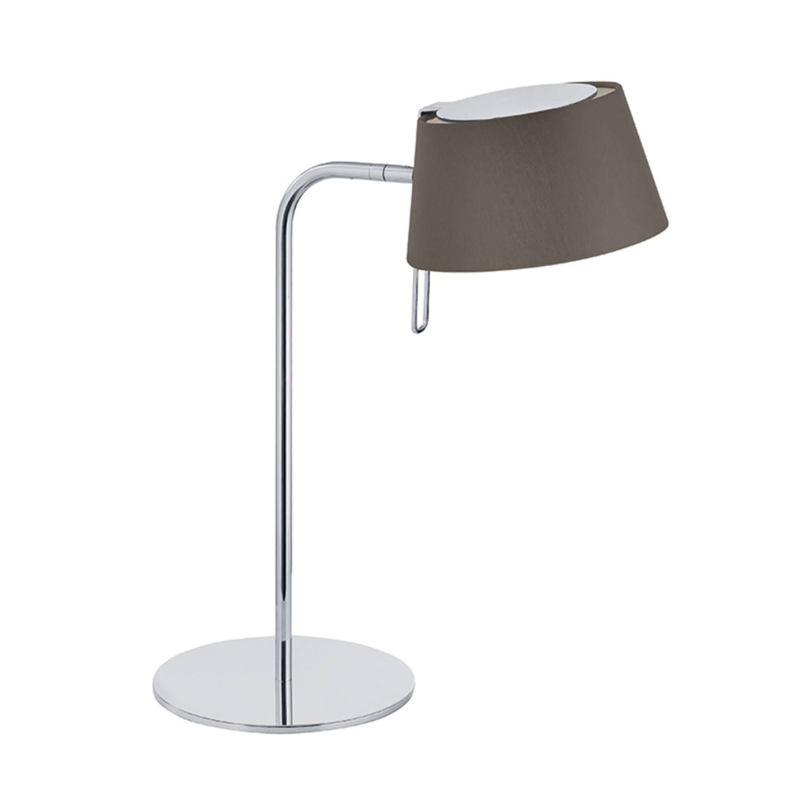 BRUMBERG 58126150 stolová lampa, otočná, Obývacia izba / jedáleň, hliník, mosadz, železo, chinc, G9, 48W, K: 45cm