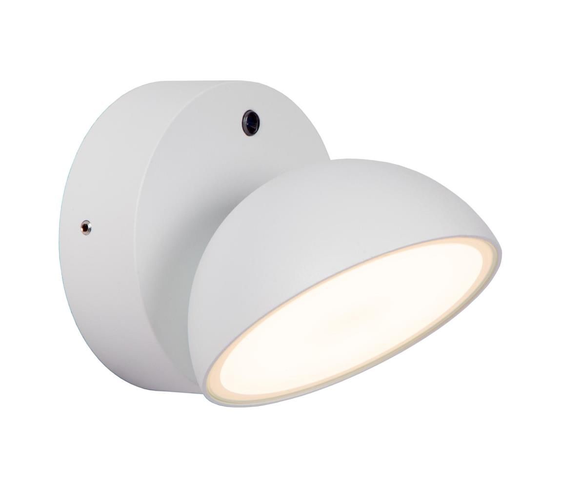 Lucide 22865/12/31 - LED Vonkajšie nástenné svietidlo FINN LED/12W/230V IP54 biela