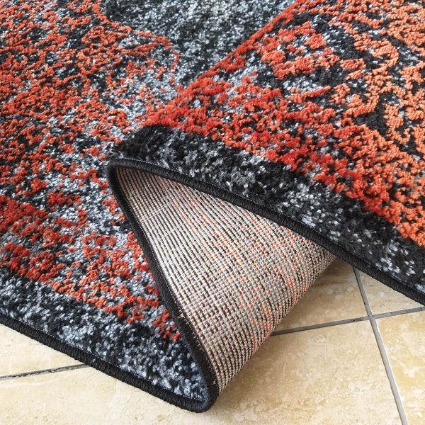 DomTextilu Oranžový koberec so vzorom 26613-151333