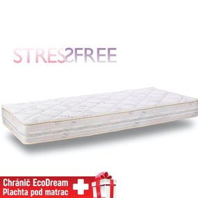 Matrac StressFree z pamäťovej peny DreamBed - 140x195cm