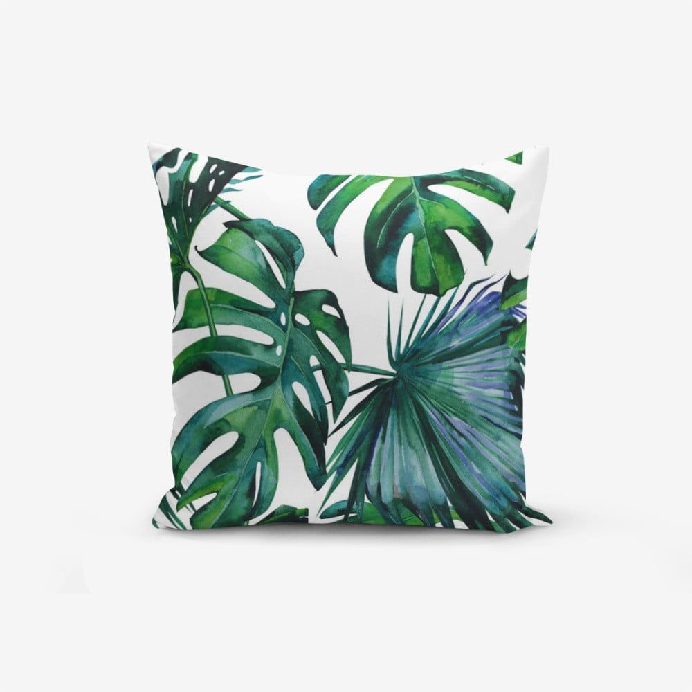 Obliečka na vankúš s prímesou bavlny Minimalist Cushion Covers Exotic, 45 × 45 cm