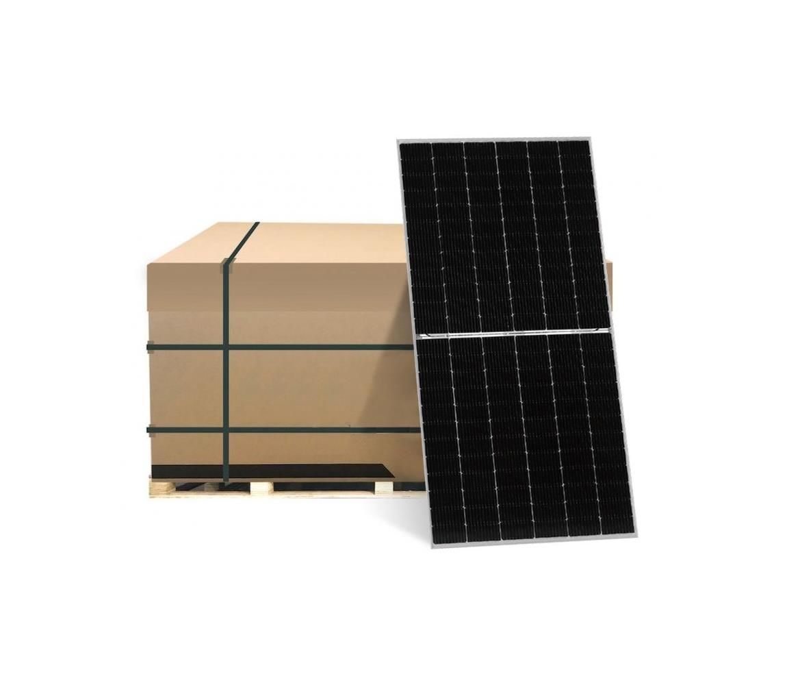 Fotovoltaický solárny panel JINKO 545Wp strieborný rám IP68 bifaciálny-paleta 36ks