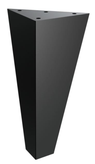 RMP Nábytková nožička Demetra 20 cm čierna NOHA015/20