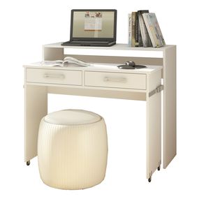 PC stolík Zoom biela