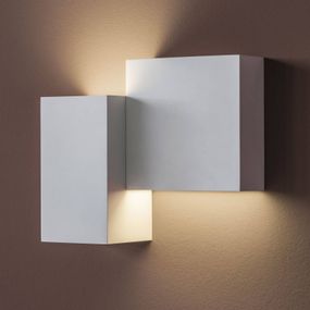 Vibia Structural 2602 nástenné LED, svetlosivé, Obývacia izba / jedáleň, hliník, plast, 12W, Energialuokka: D, P: 26 cm