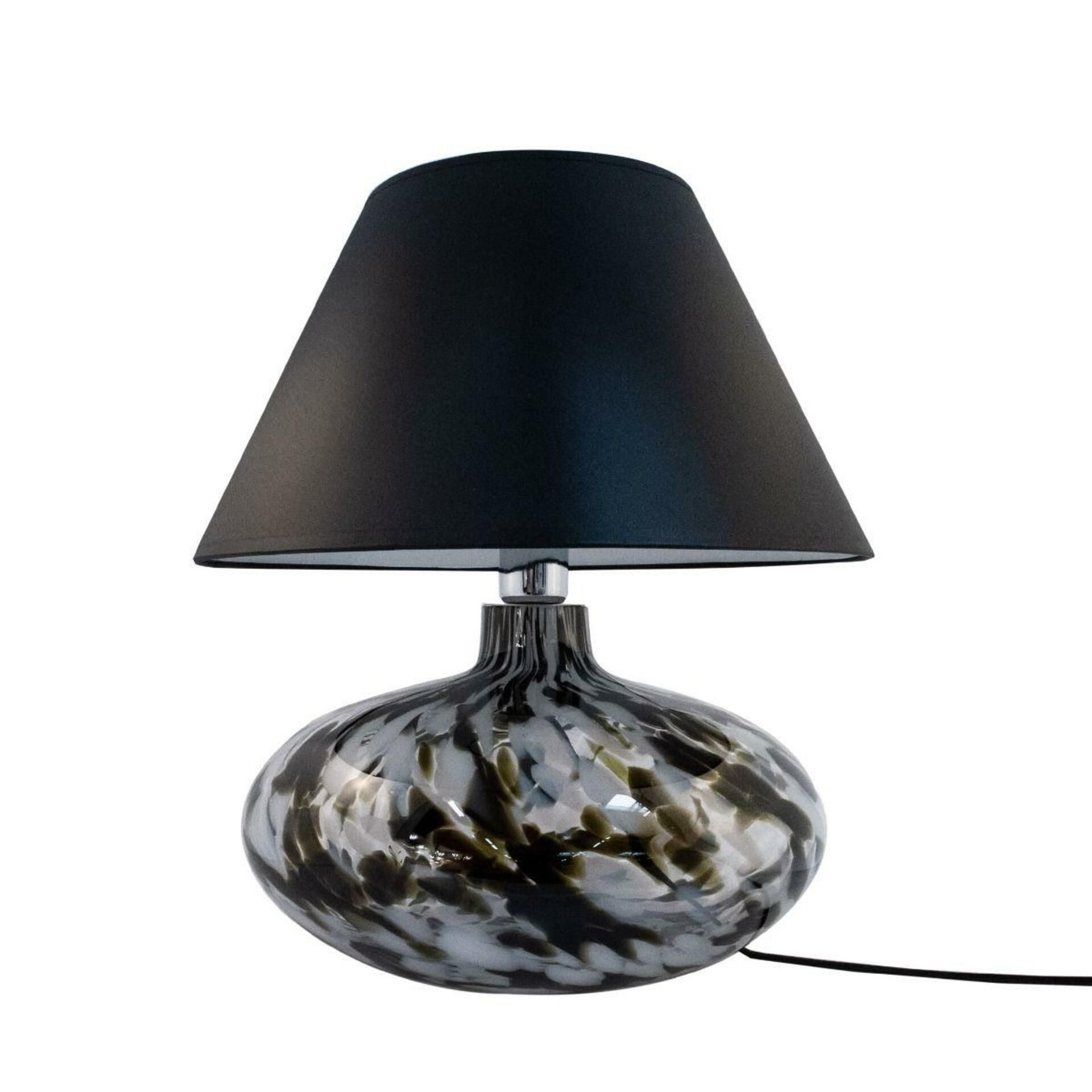 ZUMALINE Stolní lampa ADANA KREZLE 5525BK