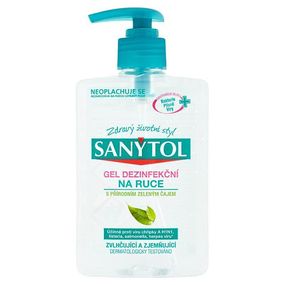 Gél Sanytol, na ruky, 250 ml