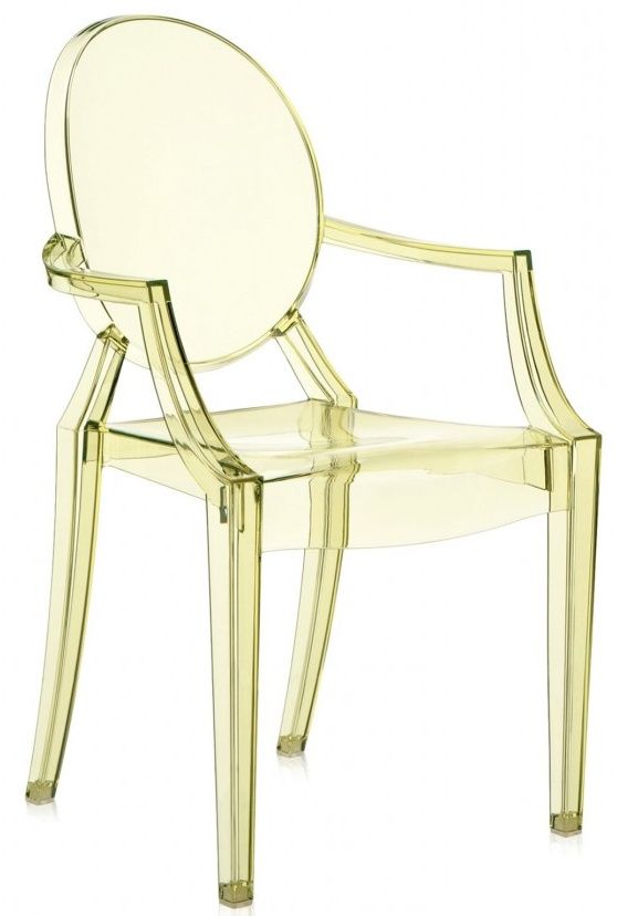 Kartell - Stolička Louis Ghost, žltá