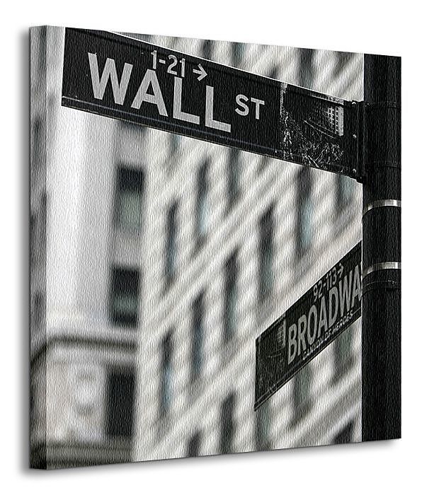 Wall street - Obraz na płótnie CKS0545