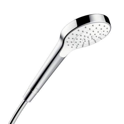 HansGrohe Croma Select S - Ručná sprcha 110, EcoSmart 9 l/min, biela/chróm 26805400