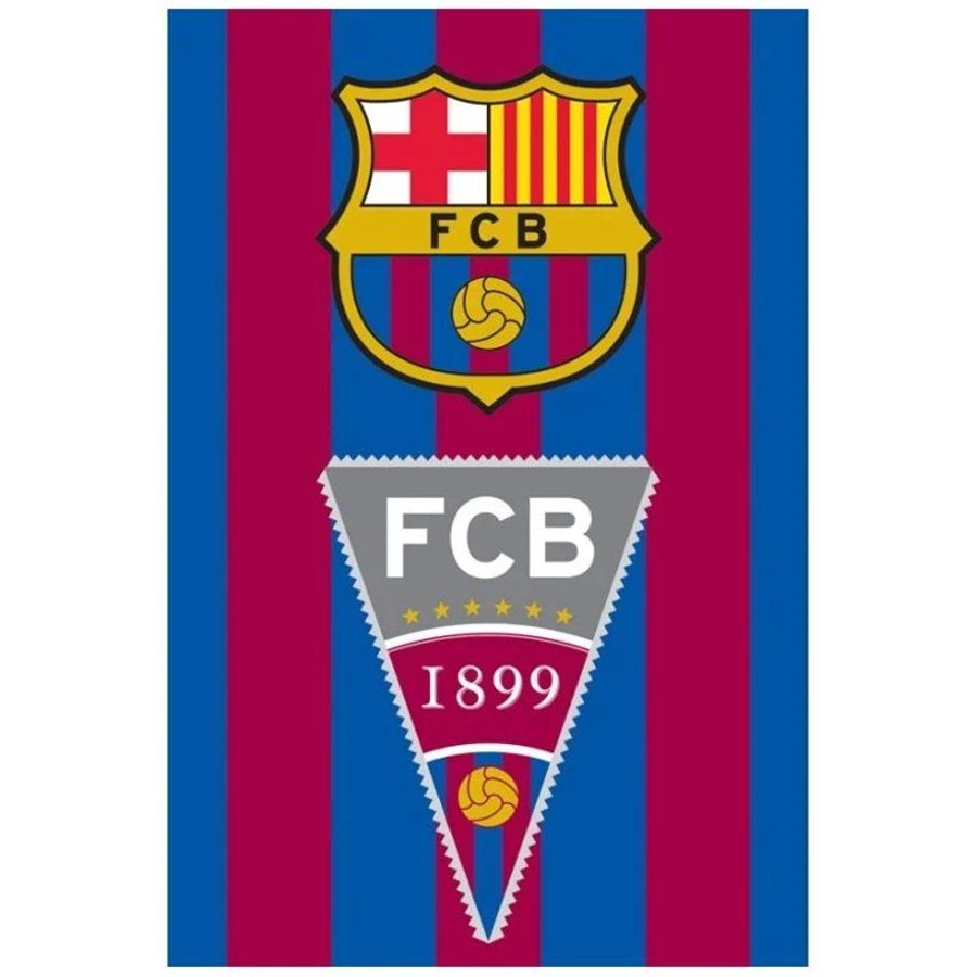 Carbotex · Futbalový bavlnený uterák FC Barcelona - motív FCB 1899 - 100% bavlna - 40 x 60 cm