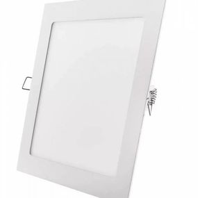 EMOS LED panel štvorcový vstavaný 18W, biely, 22x22cm, neutrálna biela ZD2142