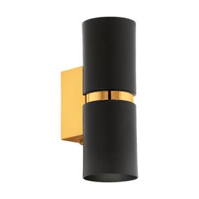 Moderné svietidlo EGLO PASSA black/gold    95364