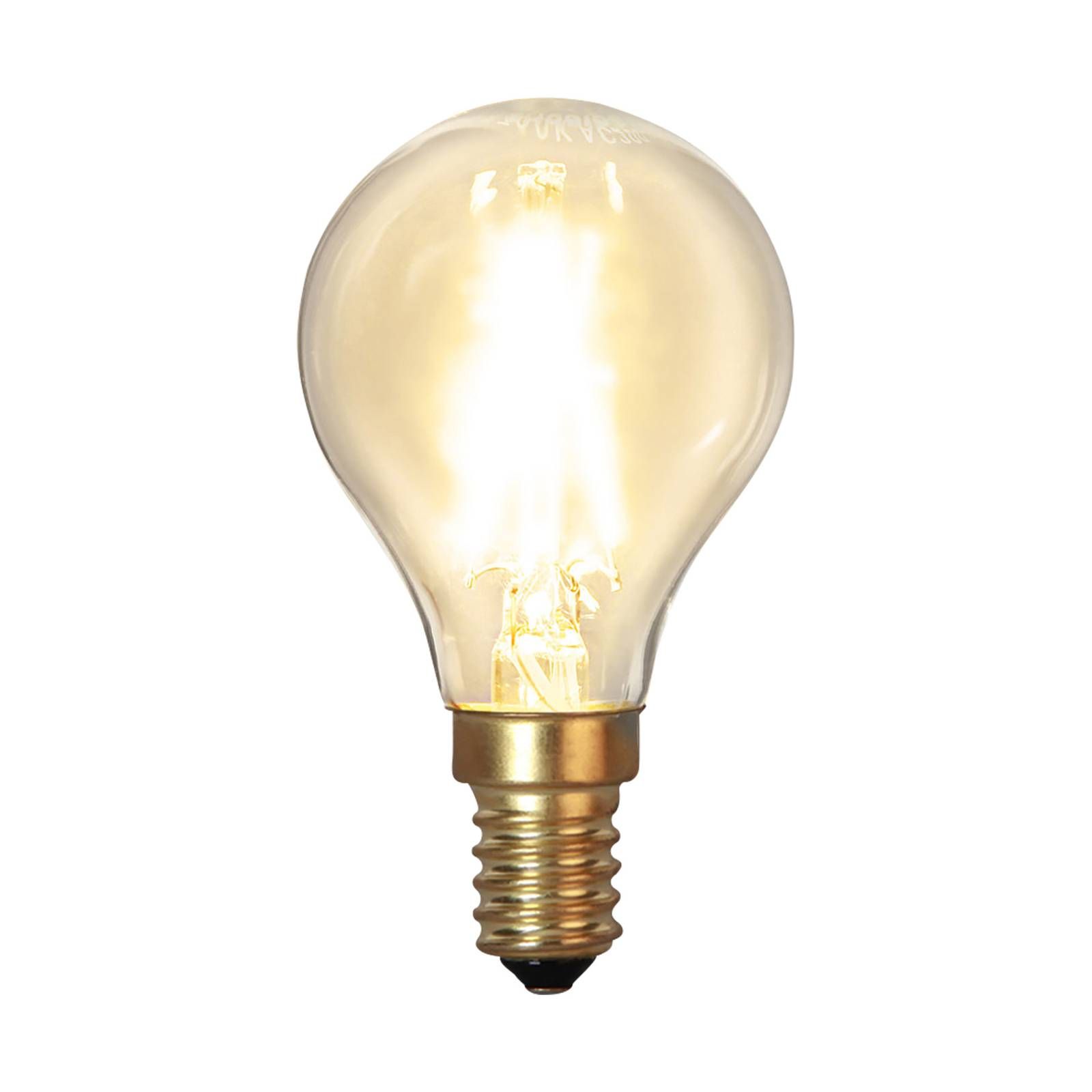 STAR TRADING LED žiarovka E14 P45 filament 1, 5 W 2 100 K 120 lm, E14, 1.5W, Energialuokka: G, P: 8.1 cm