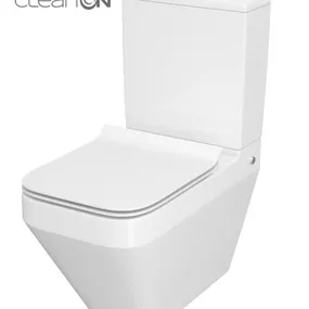 CERSANIT - WC KOMBI CREA CLEANON 011/020 ŠTVOREC, NÁDRŽKA 011 3/5, SEDADLO DUR SLIM WO LW ONE K114-022-S-SET