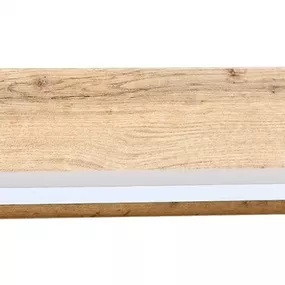 Závesná polica liana 80cm - biela/dub wotan