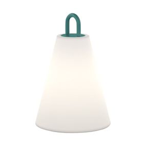 Wever & Ducré Lighting WEVER DUCRÉ Costa 1.0 dekoračná LED opál/modrá, polyetylén, 2.5W, K: 35cm