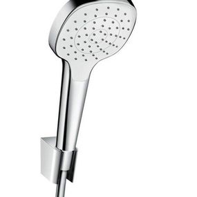 HansGrohe Croma Select E - Ručná sprcha Vario Porter, súprava 1,60 m, biela/chróm 26413400