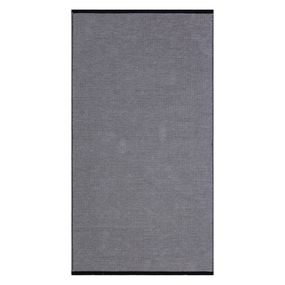 Sivý umývateľný koberec behúň 200x80 cm Toowoomba - Vitaus