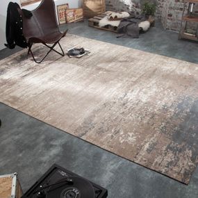 Estila Orientálny dizajnový koberec Adassil farby s industriálnym nádychom 350cm