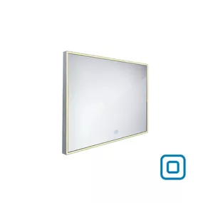 Nimco zrkadlo LED senzor 900 x 700 Model 13000 hliníkový rám ZP 13019V ZP 13019V