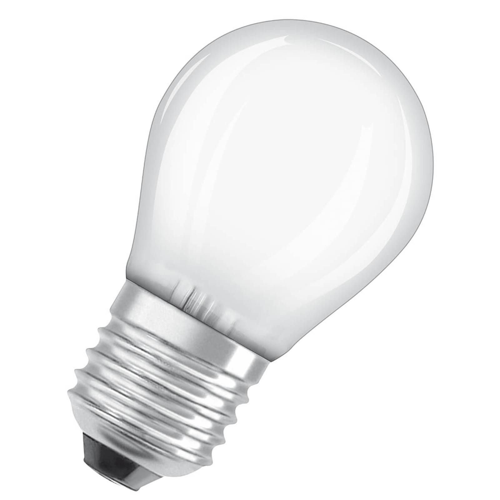 OSRAM LED sviečka E27 4, 8W 827 stmievateľná, E27, 4.8W, Energialuokka: F, P: 7.5 cm