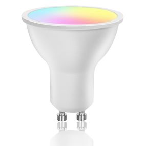 LED RGBW Stmievateľná žiarovka GU10/6,5W/230V 2700-6500K Wi-Fi - Aigostar