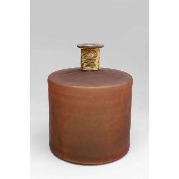 KARE Design Skleněná váza Isola - červená, 45cm