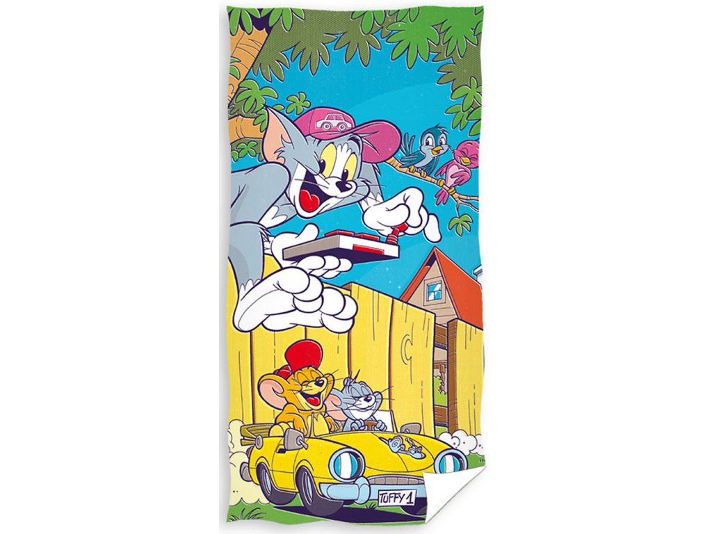 Detská osuška Tom a Jerry 70x140 cm