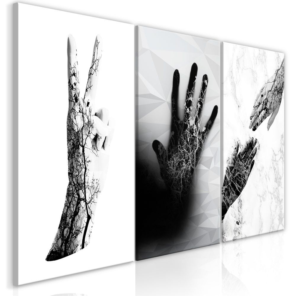Obraz ženské ruky - Female Hands - 120x60