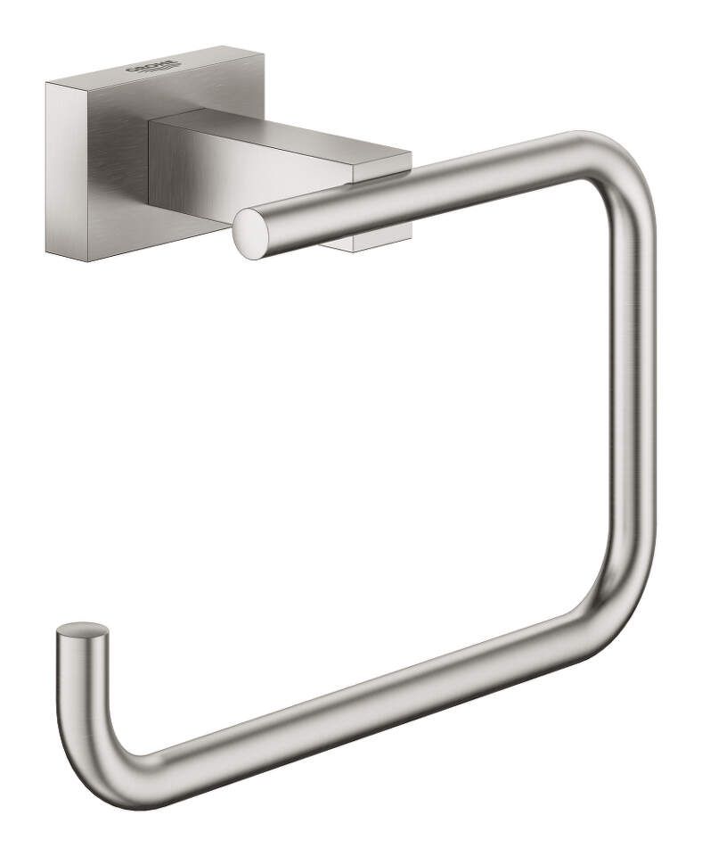 Grohe Essentials Cube - Držiak toaletného papiera, supersteel 40507DC1