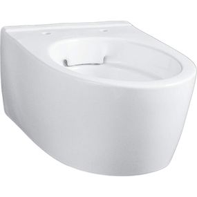 Geberit iCon - Závesné kompaktné WC, Rimfree, s KeraTect, biela 204070600