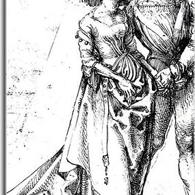Young couple Reprodukcia Albrecht Dürer zs16622