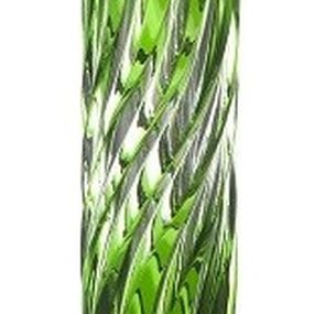Krištáľová váza Zita, farba zelená, výška 180 mm