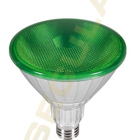 Segula 50763 LED reflektorová žárovka PAR 38 zelená E27 18 W (120 W) 660 Lm 40d
