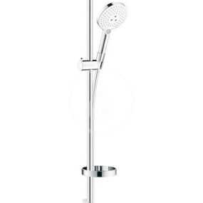 HANSGROHE - Raindance Select S Sprchová súprava 120, 3 prúdy, EcoSmart 9 l/min, biela/chróm 26633400