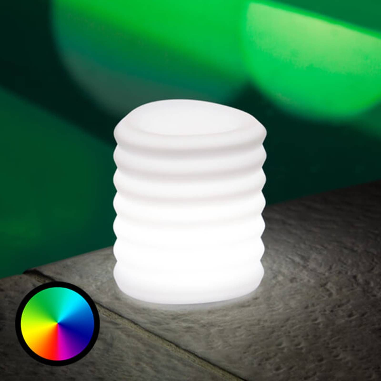 Smart&Green Smartfónom ovládateľné dekoračné LED Lampión, plast, 0.5W, K: 16cm