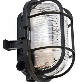 Light Impressions Deko-Light nástěnné a stropní svítidlo Syrma Oval černá 220-240V AC/50-60Hz E27 1x max. 42,00 W 170 černá 401012