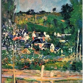 Obrazy Paul Cézanne - View of Auvers  zs17033