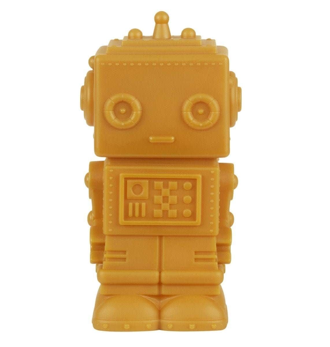 A Little Lovely Company Dětská LED lampička Robot Aztec Gold