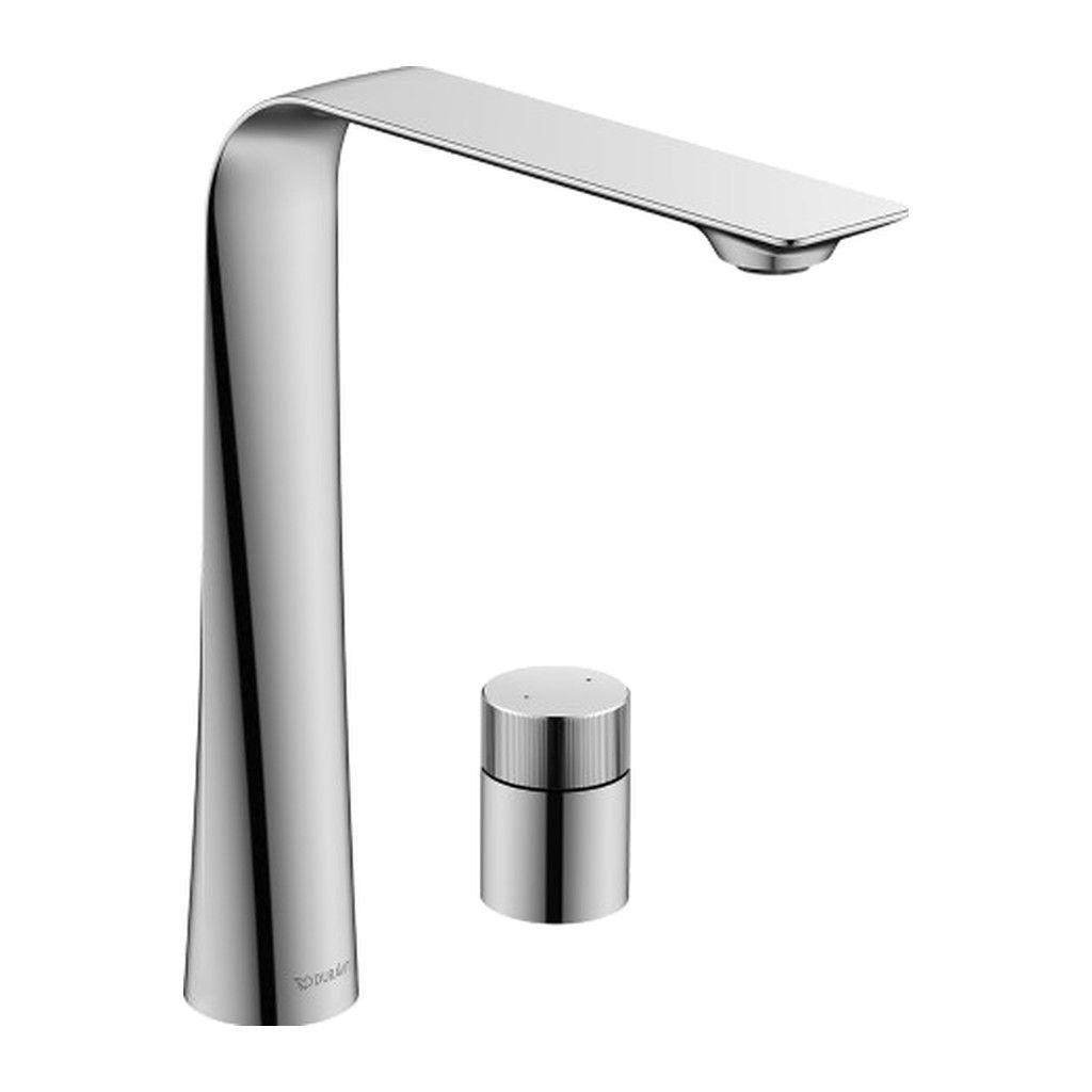 Duravit D.1 - 2-otvorová umývadlová batéria XL s otočným ovládaním, chróm D11130009010